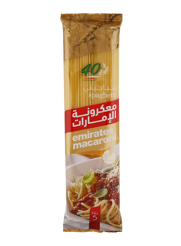 

Emirates No. 5 Macaroni Spaghetti Pasta, 400g