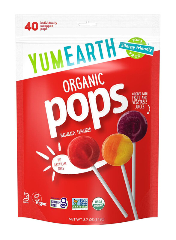 

Yum Earth Organic Fruit Pops, 241g