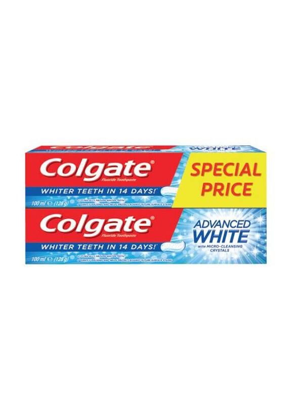 

Colgate Total White Toothpaste, 2x100ml