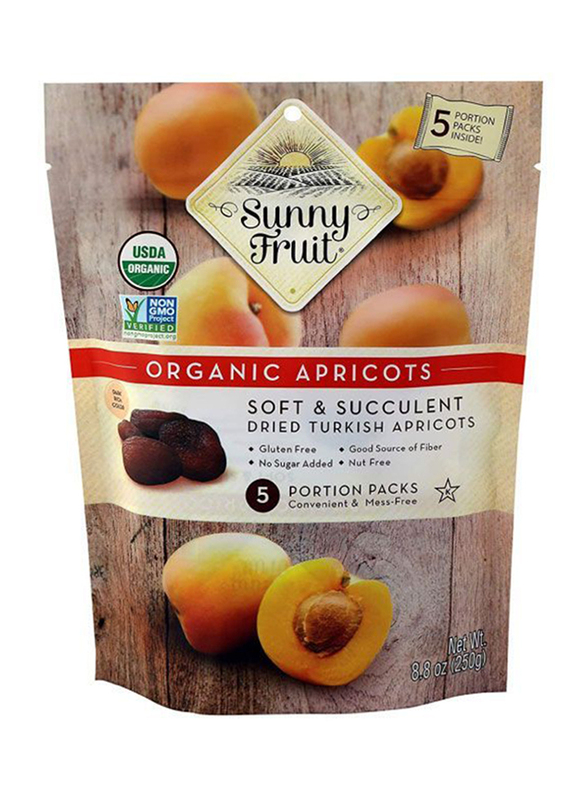 

Sunny Fruit Organic Dried Apricots, 250g