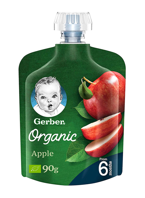 Gerber Organic Apple Puree, 90g