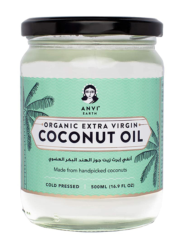 Anvi Earth Extra Virgin Coconut Oil, 500ml