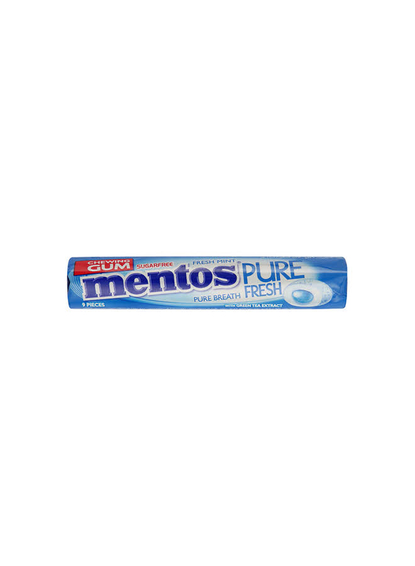 Mentos Fresh Mint Chewing Gum, 15.75g