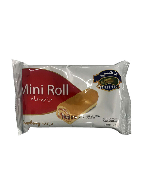 

Dahabi Strawberry Mini Roll, 60g