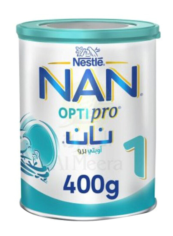 

Nestle NAN OptiPro Stage 1 Follow-Up Formula Milk, 0-6 Months, 400g