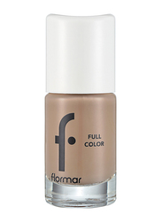 Flormar Full Colour Nail Enamel, FC06 Go Nude, Brown