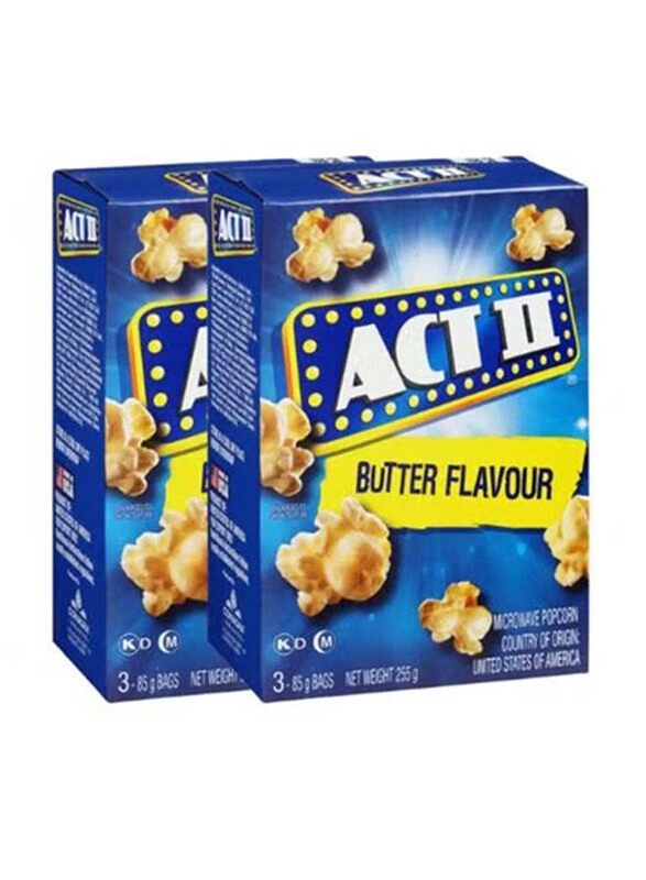 

Act II Butter Flavour Popcorn, 2 x 255g