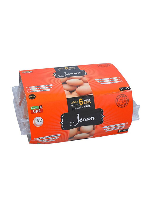 

Jenan Brown Eggs, Large, 6 Pieces