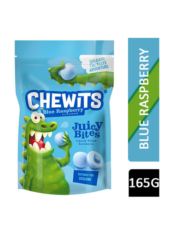 

Chewits Blue Raspberry Juicy Bites Candy, 165g