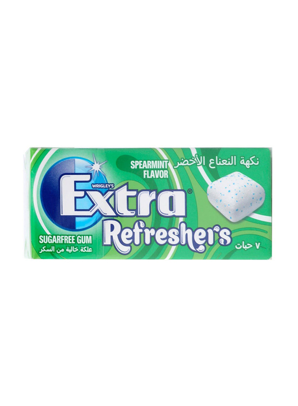 Wrigley's Extra Refresher Spearmint Flavour Chewing Gum, 15.6g