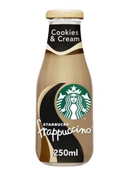 Starbucks Cookies & Cream Frappuccino Coffee, 250ml
