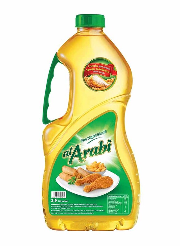 Al Arabia Pure Vegetable Oil, 2.9 Liter