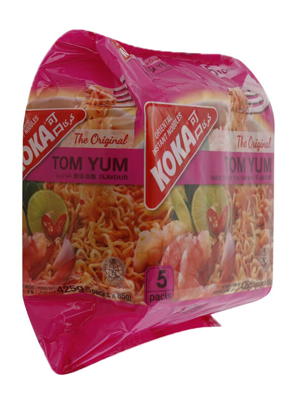 

Koka Tom Yum Flavor Instant Noodles, 5 Pieces x 85g