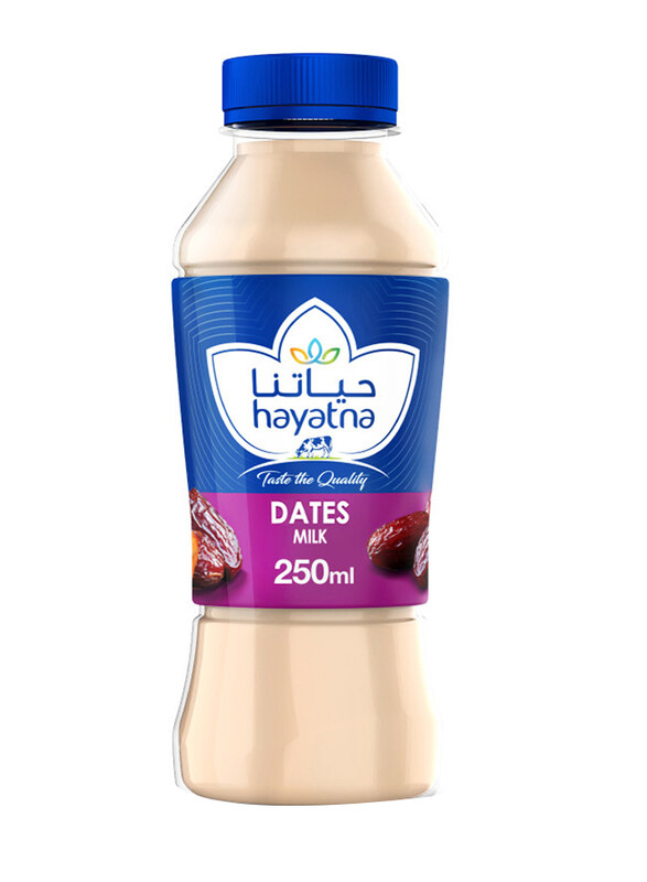 

Hayatna Dates Fresh Milk, 250ml