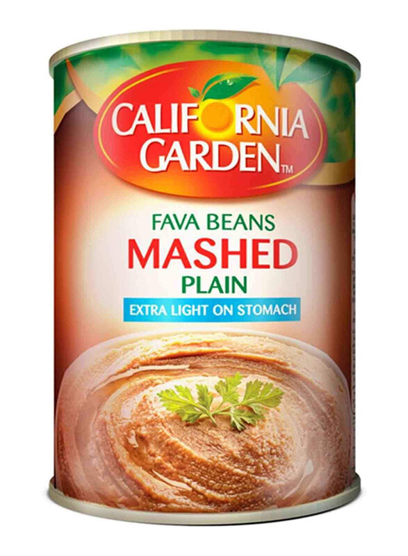 

California Garden Canned Fava Beans Mashed Plain, 450g