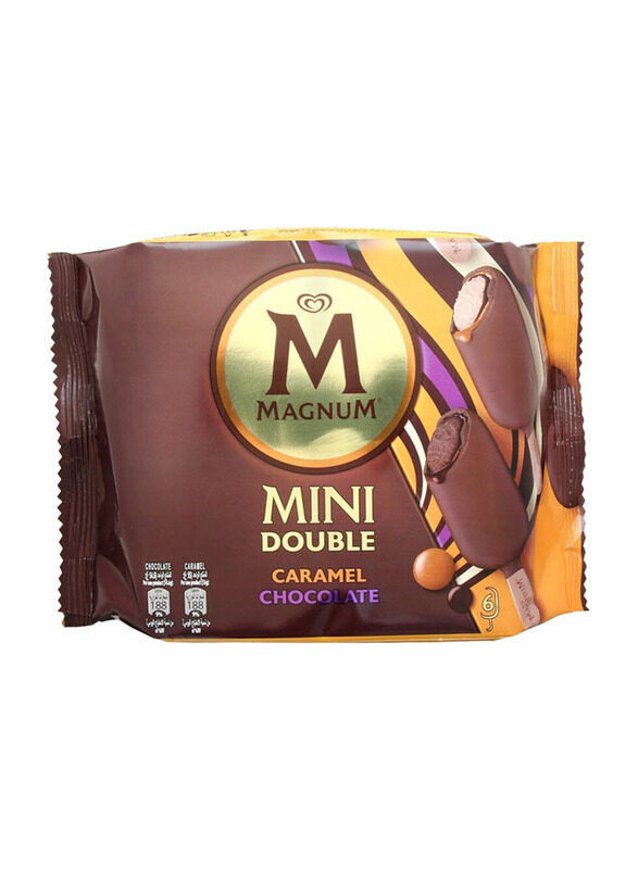 

Magnum Mini Double Choco Caramel Ice Cream, 4 x 360ml