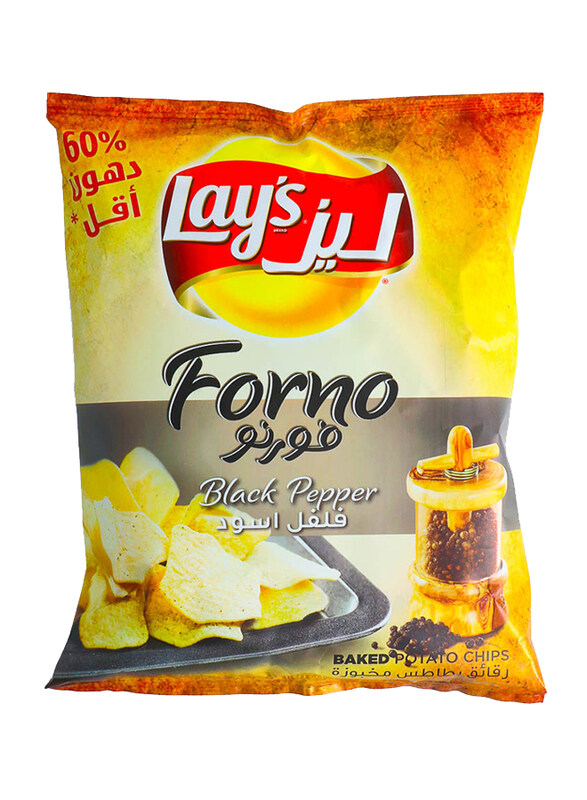 

Lay's Forno Black Pepper Baked Potato Chips, 43g