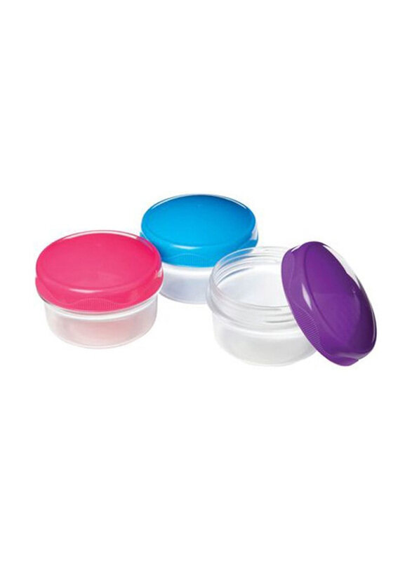 

Sistema 3-Piece Mini Bites To Go Food Container, 130ml, Multicolour