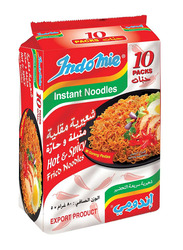 Indomie Hot And Spicy Fried Noodles, 10 Piece x 80g