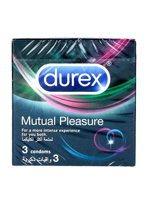 

Durex Mutual Pleasure Condoms, 3 Pieces