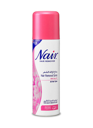 Nair Hair Removal Spray with Baby Oil Rose Fragrance, 200ml