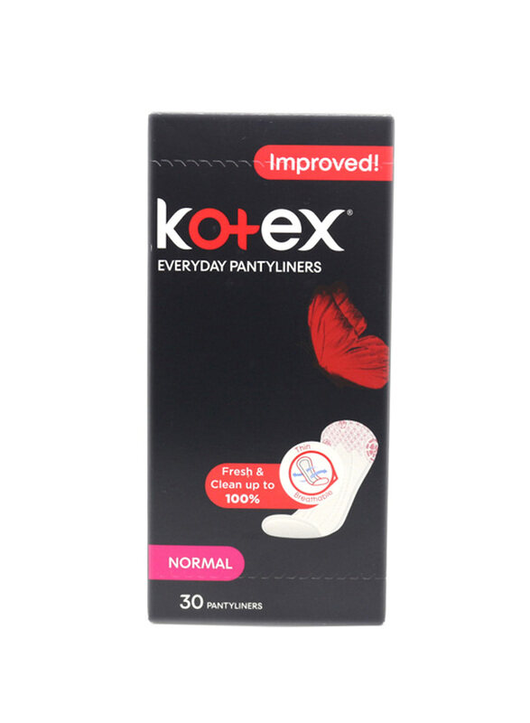 

Kotex Everyday Normal Party-liners, 30-Piece