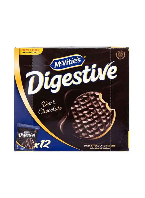 

Mcvities Digestive Dark Biscuits, 12 x 33.3g