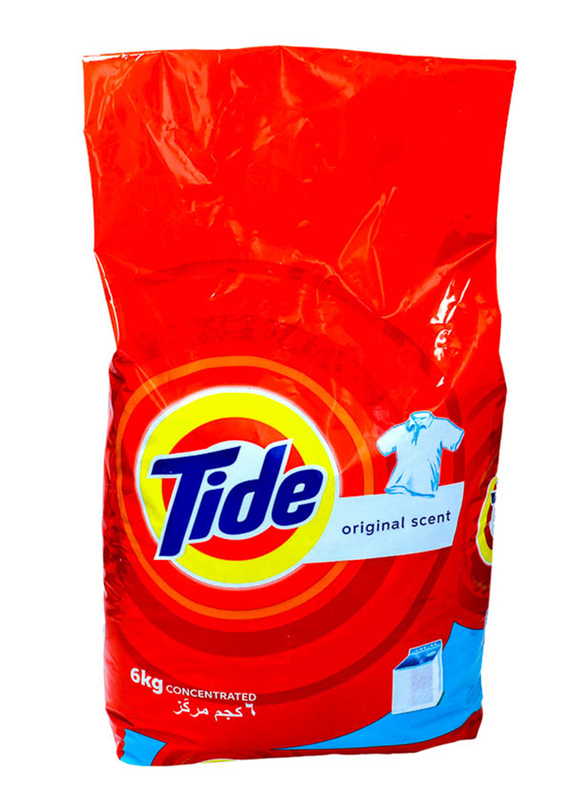 Tide Original Scent Laundry Powder Detergent, 6 Kg