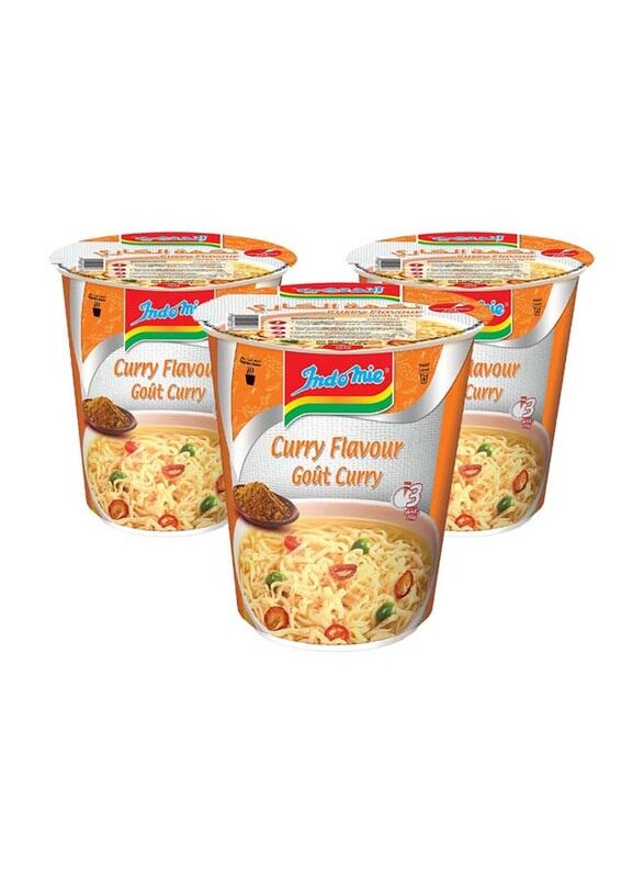 

Indomie Curry Cup Noodles, 3 x 60g