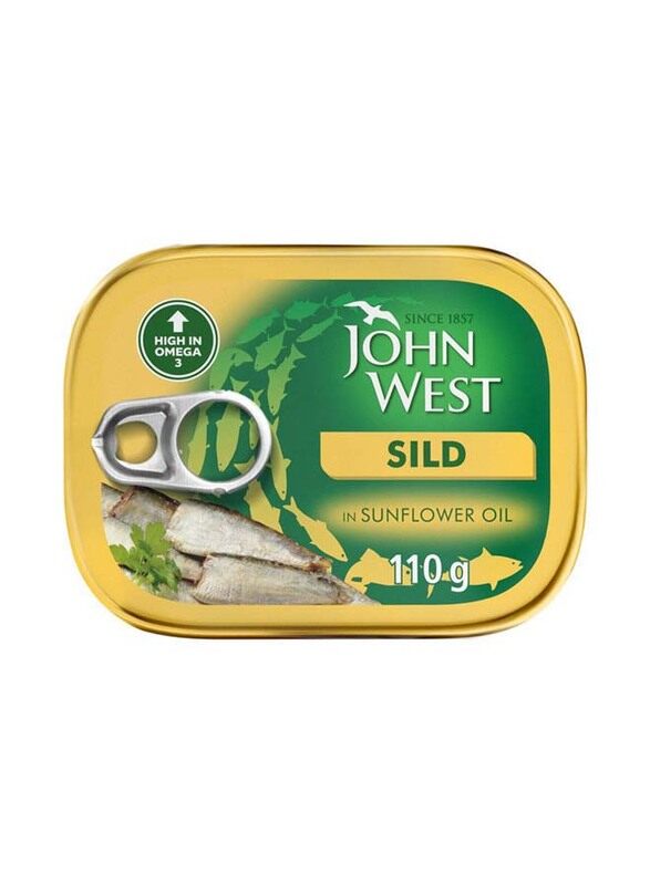 

John West Sild In Sunflower Oil, 110g