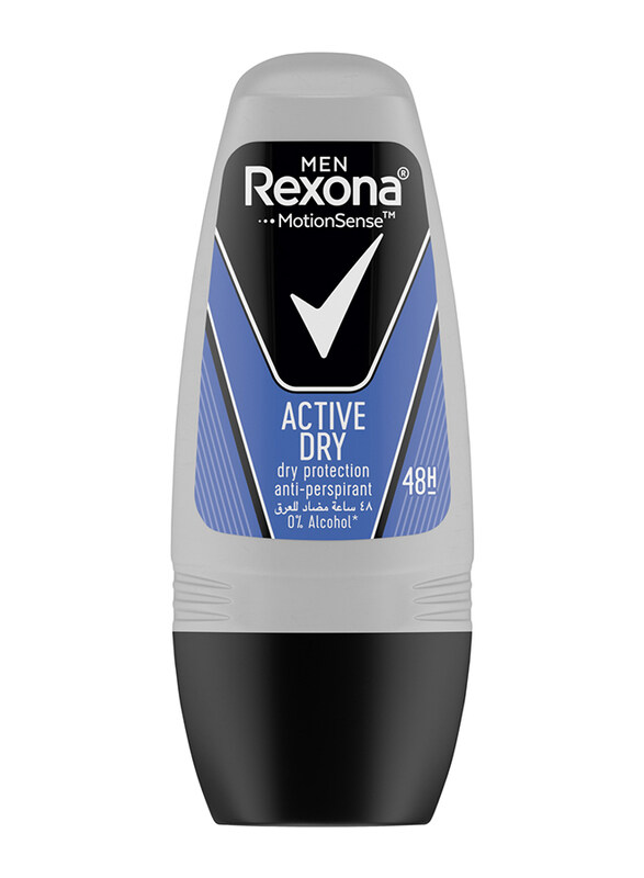 

Rexona Men Antiperspirant Active Dry Roll-On, 50ml