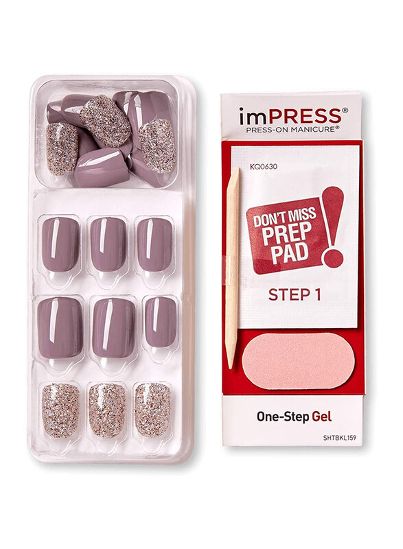 Kiss imPRESS False Nails, KIM011C, Flawless