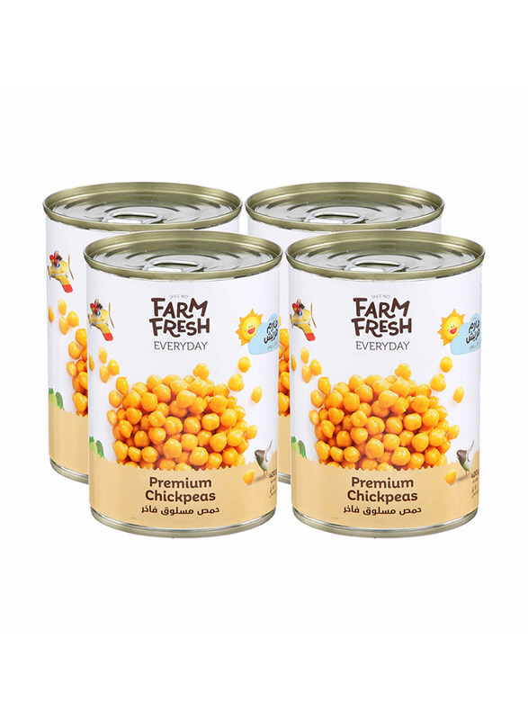 

Farm Fresh Premium Chickpeas, 4 x 400g