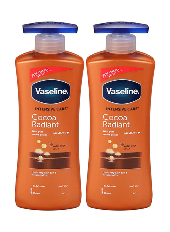 

Vaseline Coco Radiant Body Lotion, 2 x 400ml