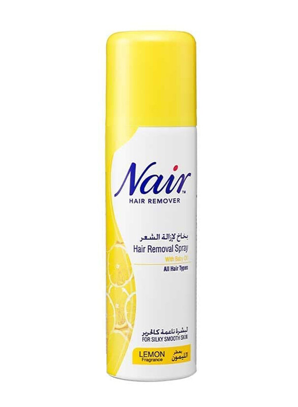 

Nair Lemon Hair Removal Spary, 200ml, 2 Pieces