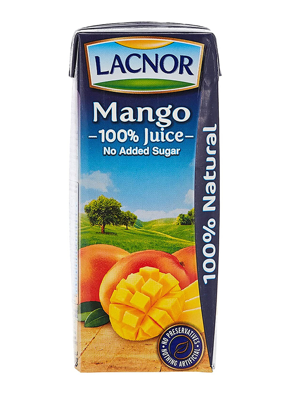 Lacnor Essentials Mix 100% Berries Juice, 8 x 180ml