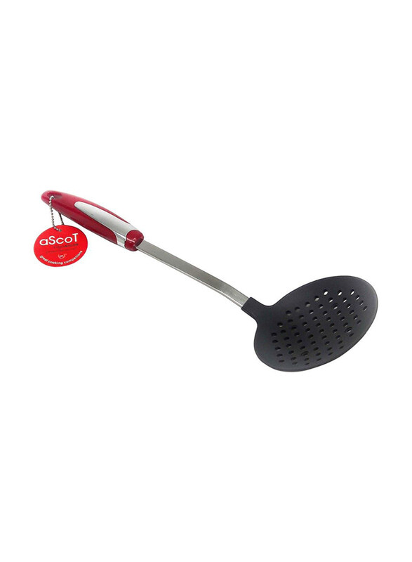 

Ascot Nylon Skimmer, Black/Silver/Red
