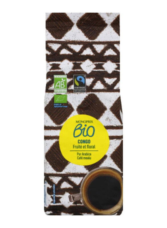 

Monoprix Bio Ground Coffee Congo, 250g