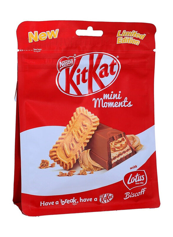 

Kit Kat Mini Moments Lotus, 122.5g