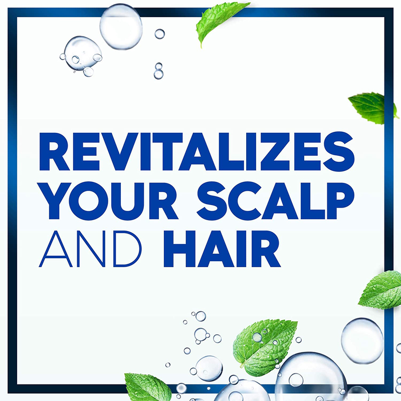 Head & Shoulders Menthol Refresh Anti-Dandruff Shampoo for All Hair Types, 600ml
