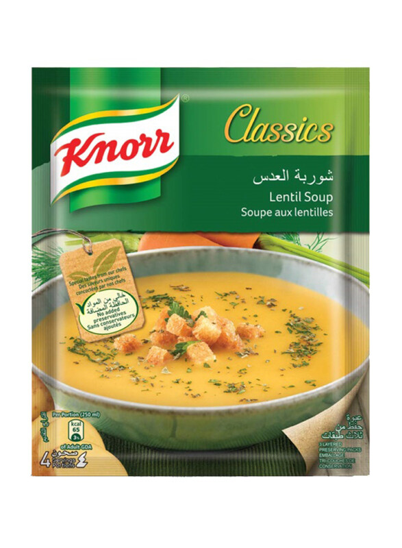

Knorr Classics Lentil Soup, 80g