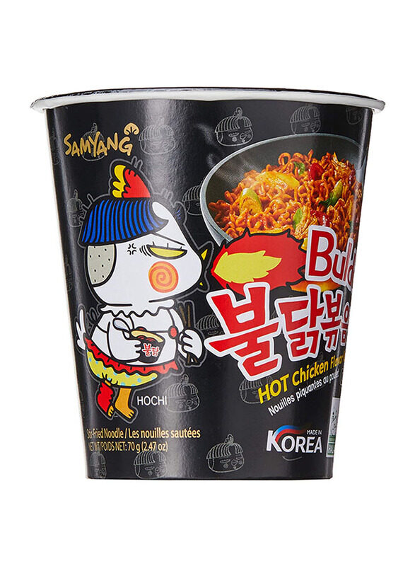 

Samyang Hot Chicken Flavor Ramen Cup, 70g