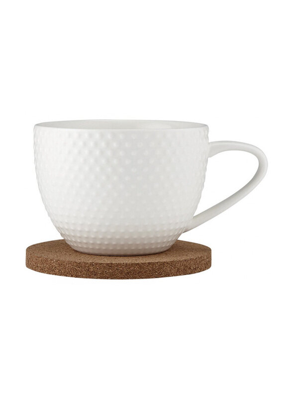 

Ladelle Abode Textured Mug & Coaster Set, Assorted