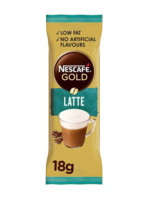 Nescafe Gold Latte Unsweetened Coffee, 18g