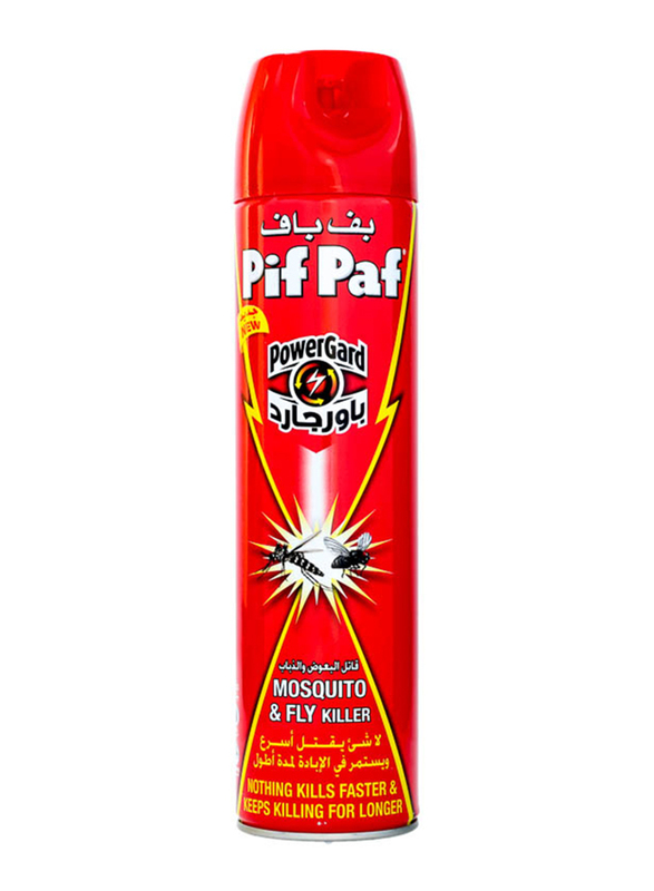 Pif Paf PowerGard Mosquito and Fly Killer, 600ml