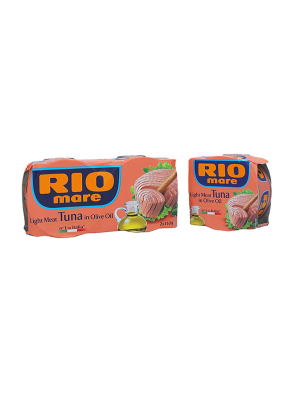 

Rio Mare Light Meat Tuna in Olive Oil, 2 Cans x 160g