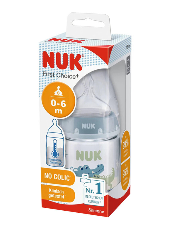 Nuk Anti-Colic First Choice Plus Polypropylene Bottle, 150ml