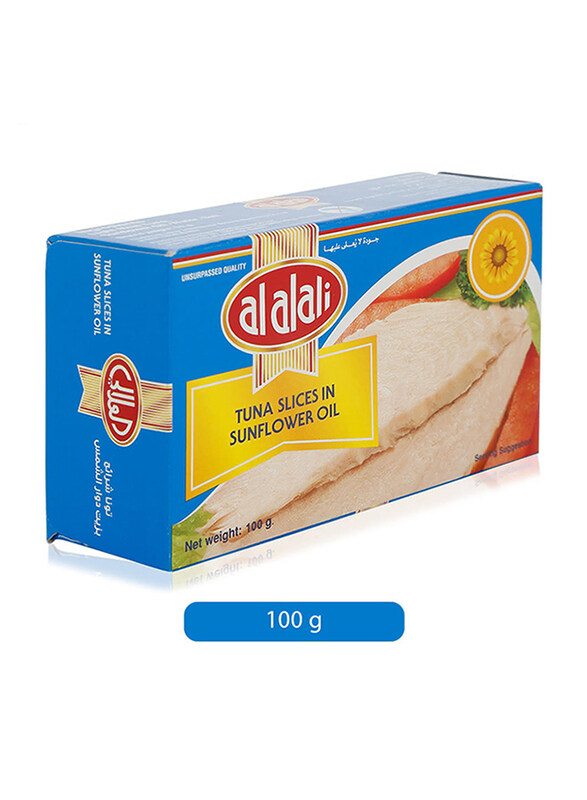 

Al Alali Regular Tuna Slices in Sunflower Oil, 100g