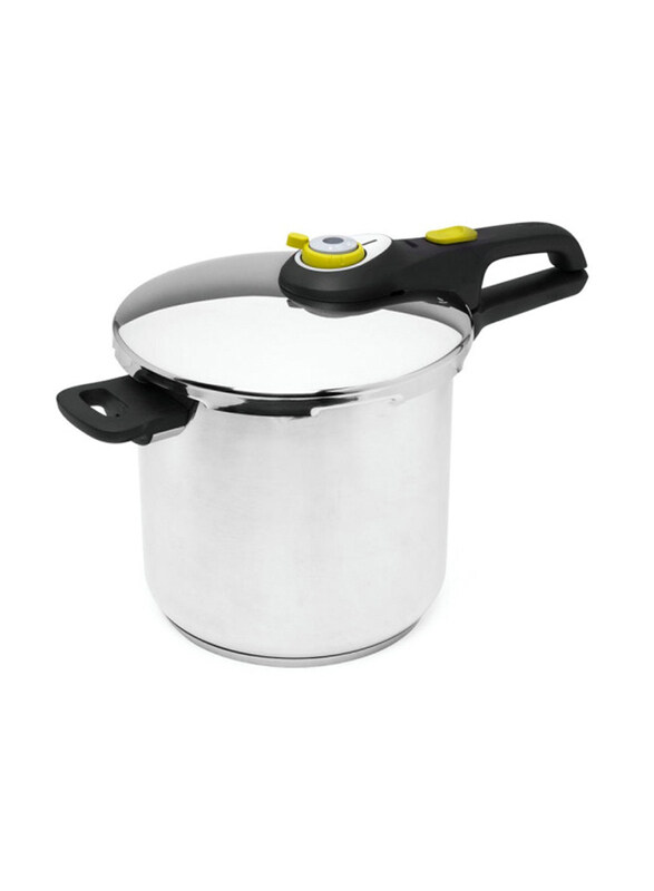 

Tefal 8 Ltr Secure Neo Round Pressure Cooker, Silver