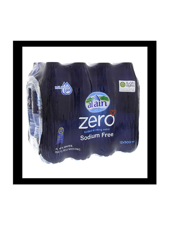 

Al Ain Zero Mineral Water, 12 Bottles x 500ml